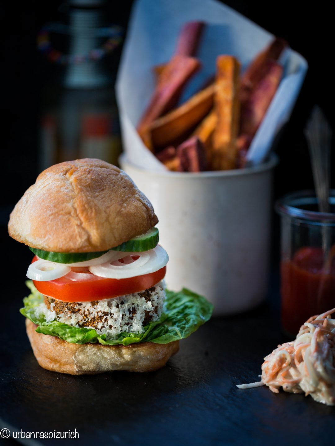 vegan burger